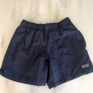 Boys Navy Patagonia Baggies Shorts